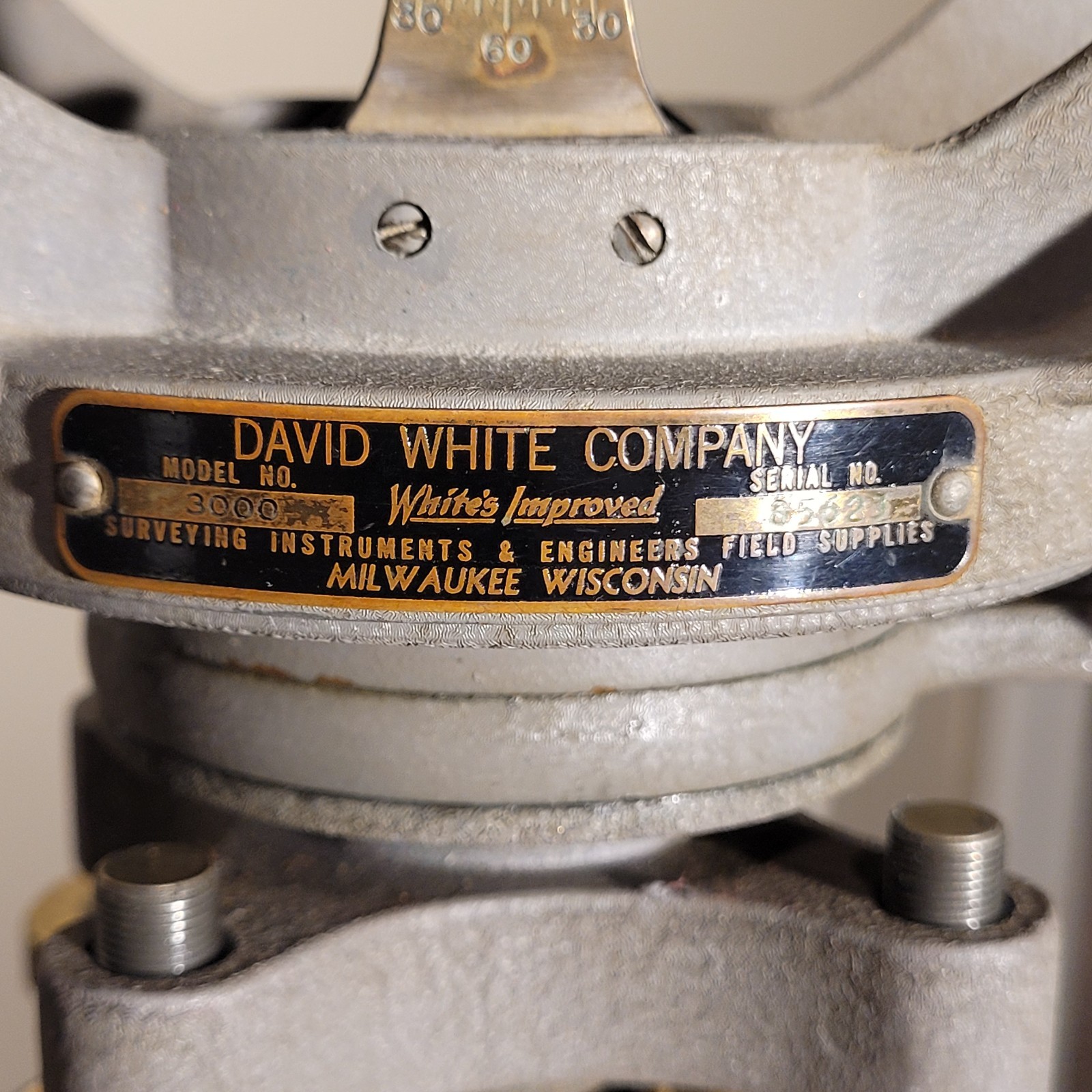 David White Transit W/TRIPOD - CLEAN READY FOR DISPLAY