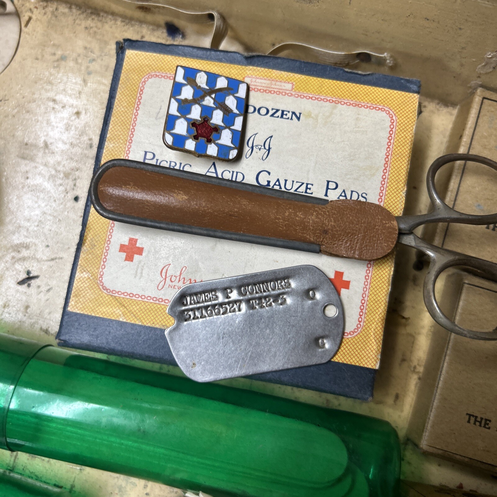 Vintage First Aid Kit for Emergency Use Only Medical Vintage