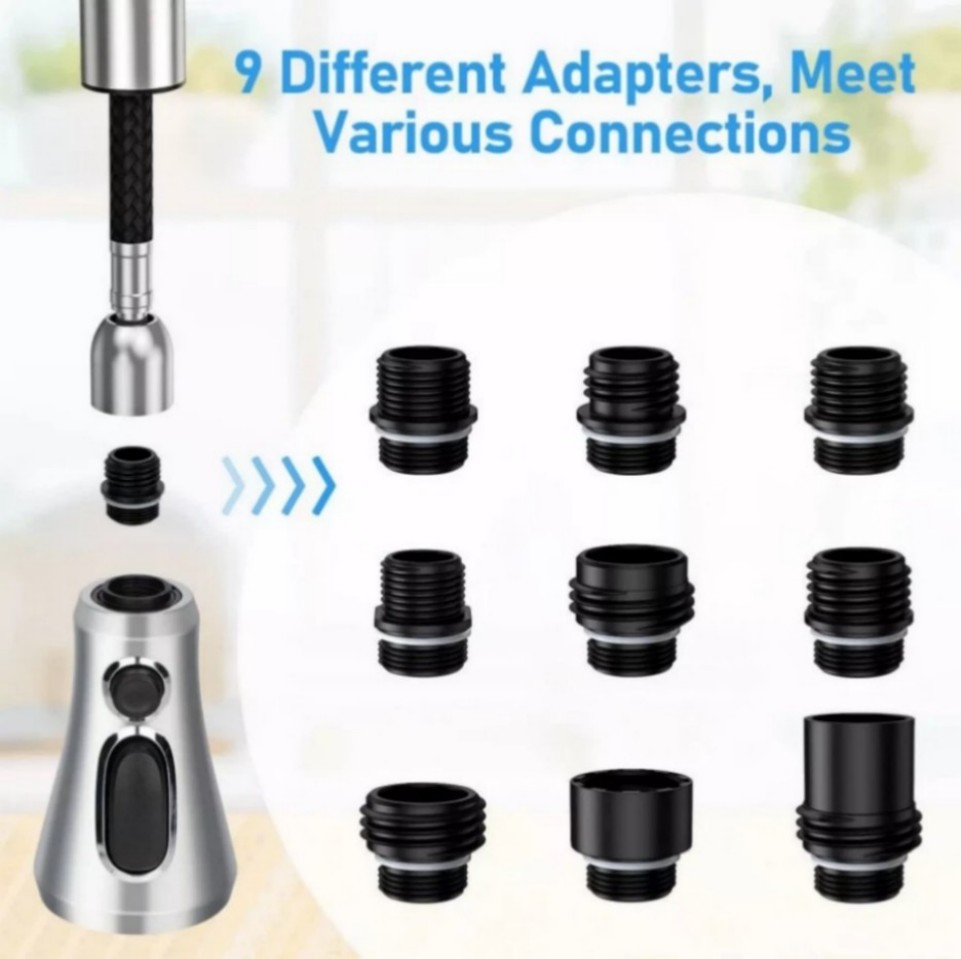 Standard Universal Spray Head Pull Down Kitchen Faucet Replacement Part /&