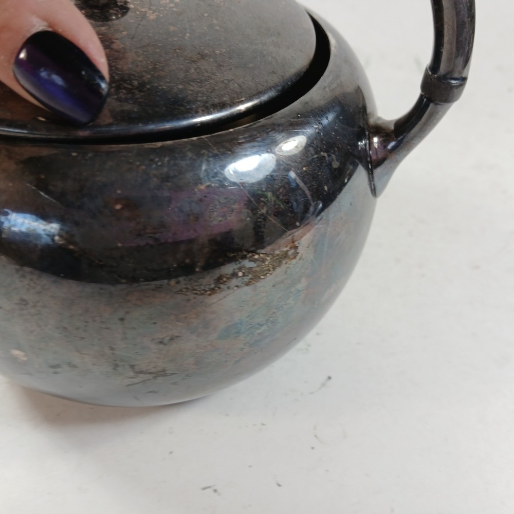 "Academy Silver on Copper" Tea Kettle