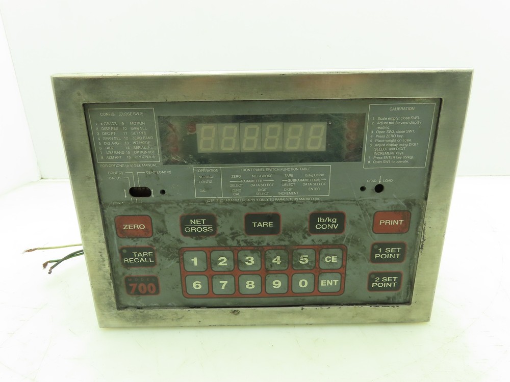 Rice Lake IQ700HBAAAC Weight Indicator Floor Scale Digital Display