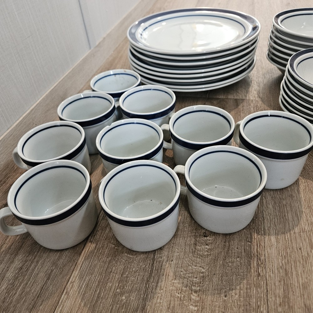 Vintage Blue Monterrey Stoneware