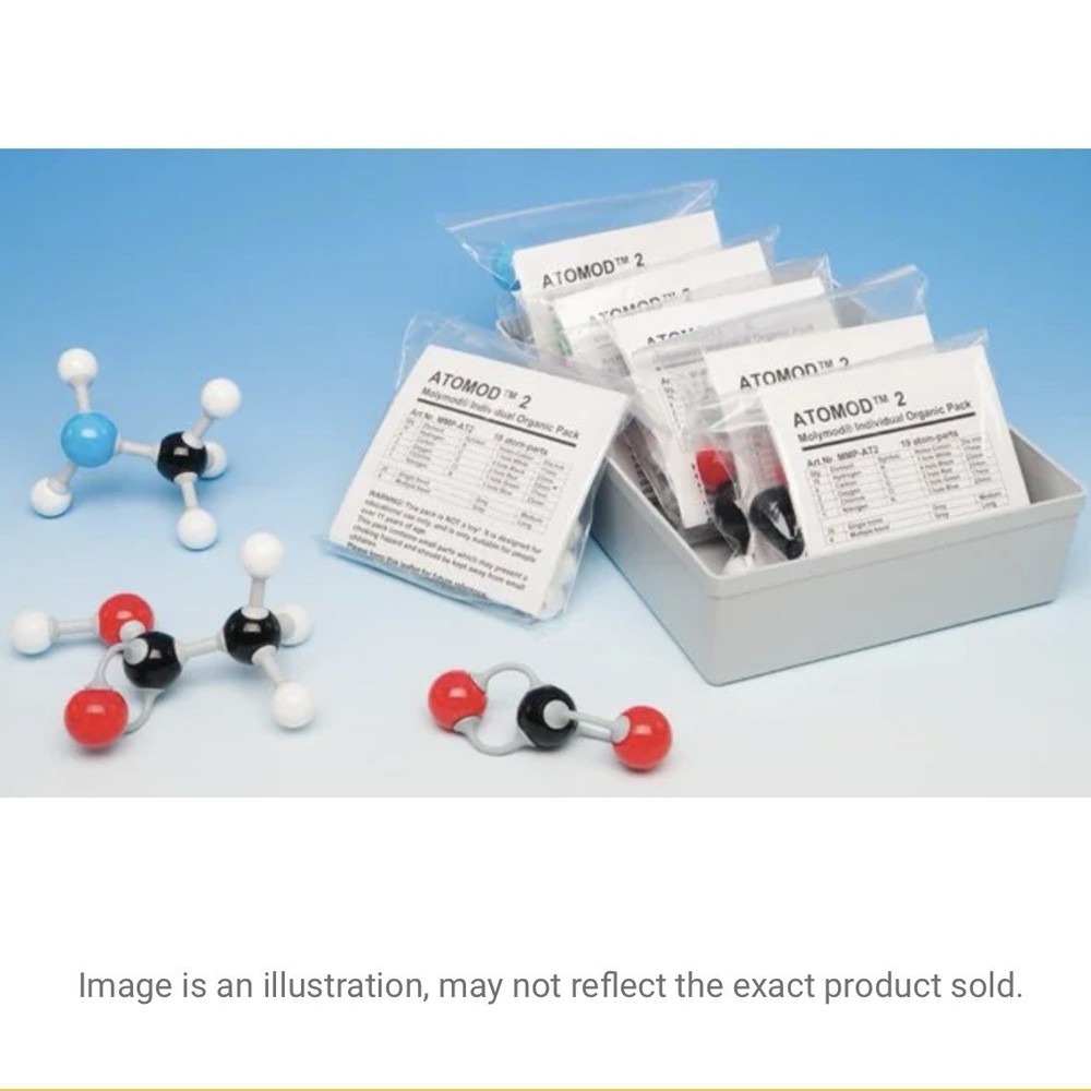 Molymod Inorganic Molecule Model Sets • “ATOMOD 3” • (6 Student Sets) MMP-AT3-6
