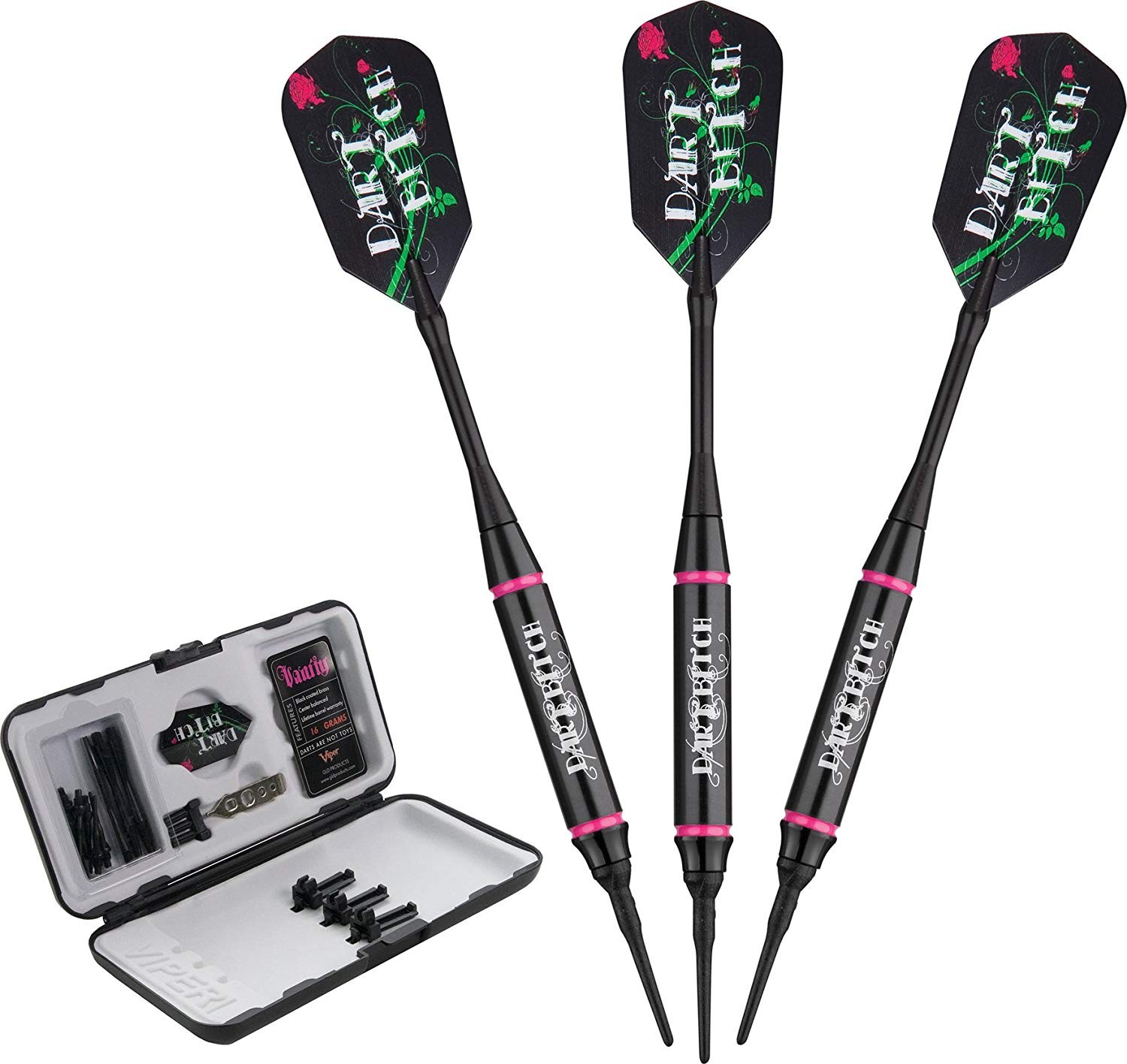 Viper Vanity Dart Bitch Soft Tip Darts 16 Grams