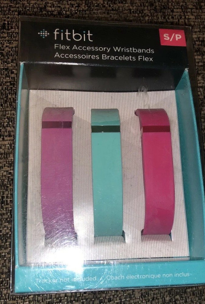 Fitbit: Flex Accessory Wristbands (SM). New In Box. 3 Bands.