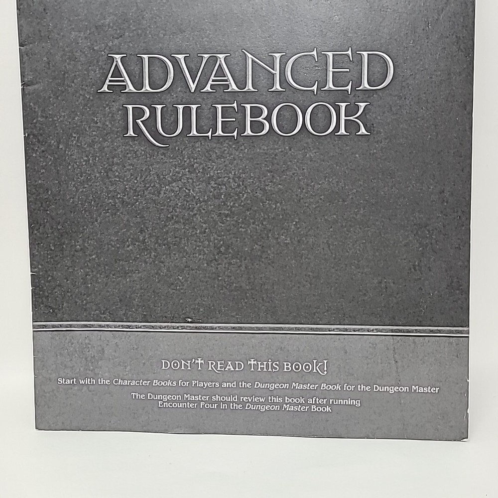 Dungeons & Dragons - Advanced Rule Book for BASIC GAME - 2004 Paperback Book