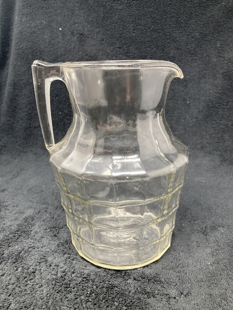 Clear depression era pitcher