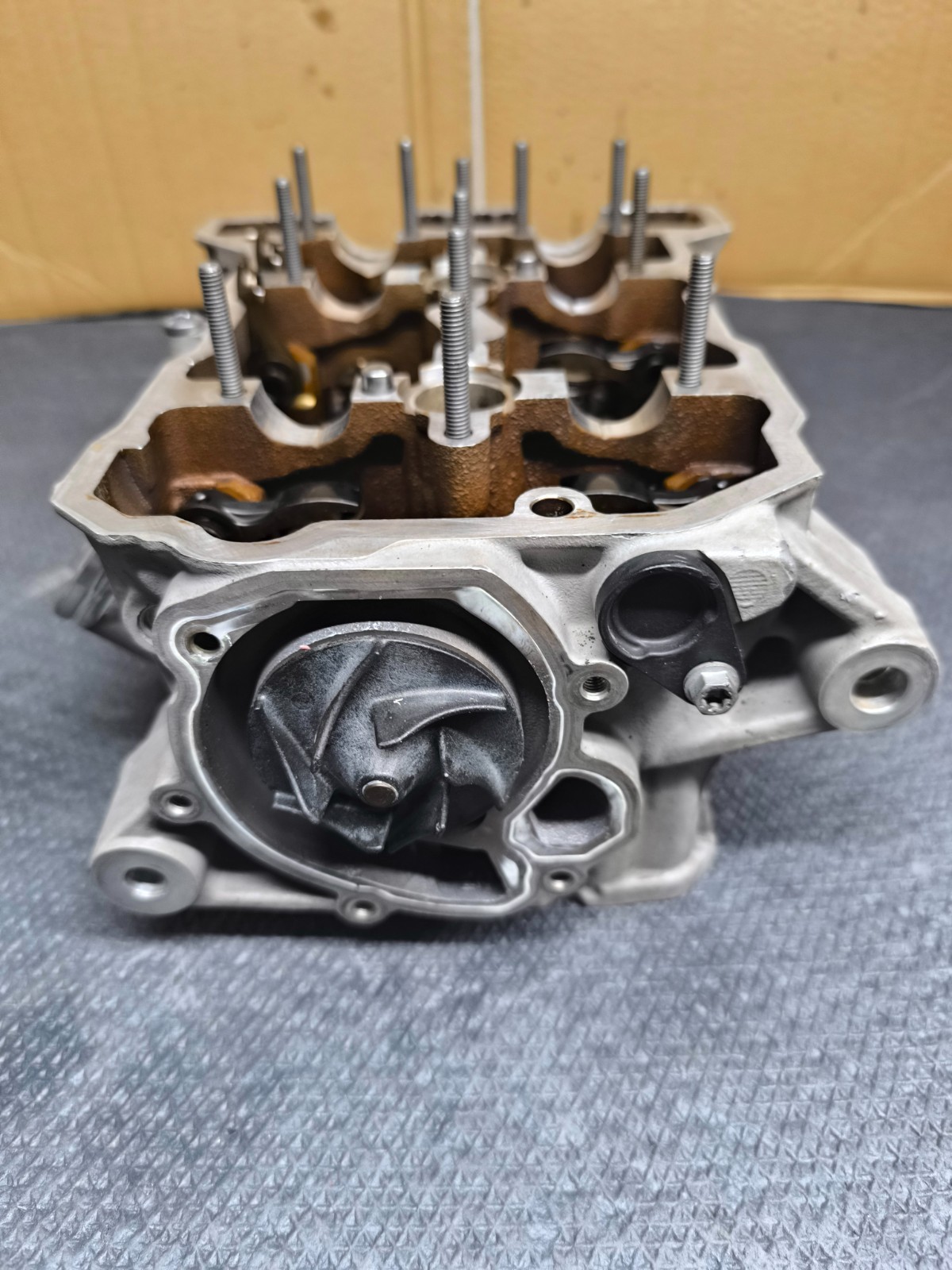 Husqvarna Nuda 900 Cylinder Head Complete BMW Rotax OEM 2 Bent Exhaust Valves