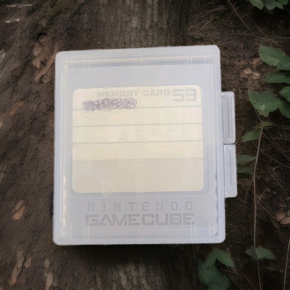 Gamecube Authentic 59 Block Memory Card with Case