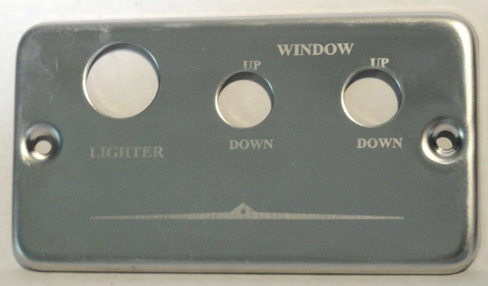 dash plate lighter window left right replacement SS for Freightliner Classic FLD