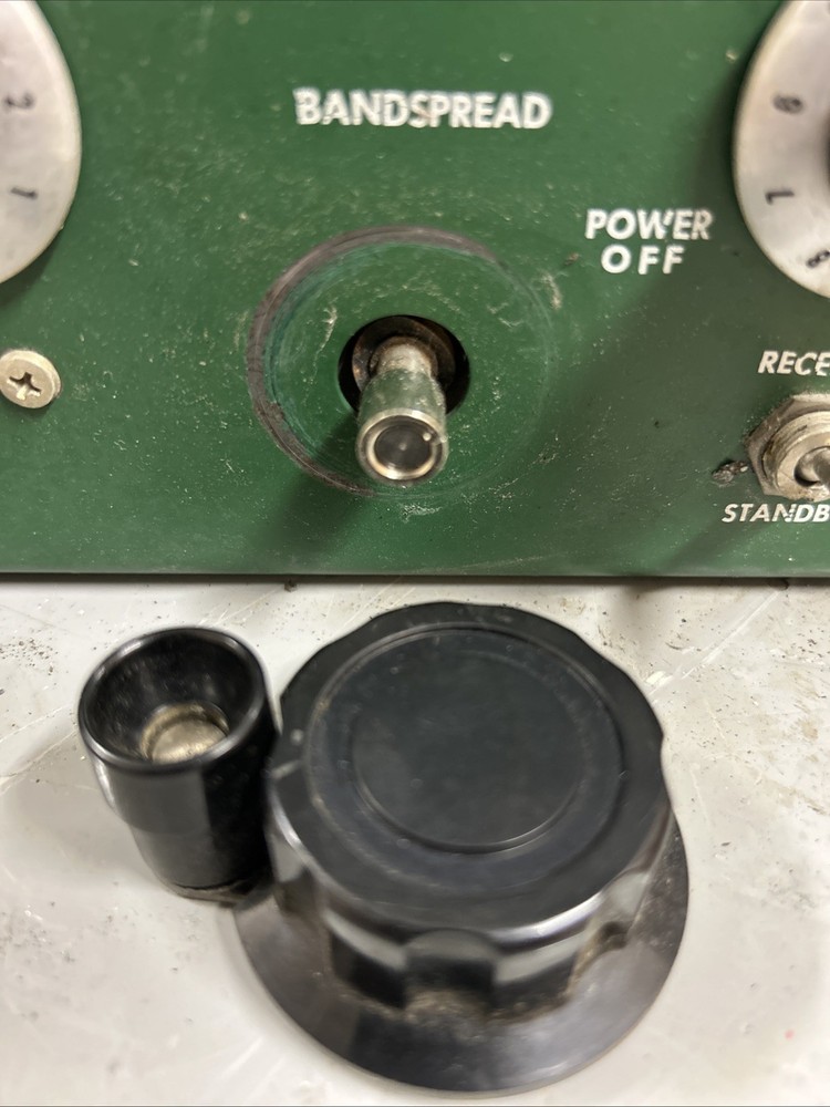 Hallicrafters Receiver SX71 Bandspread  Dial Or Knob