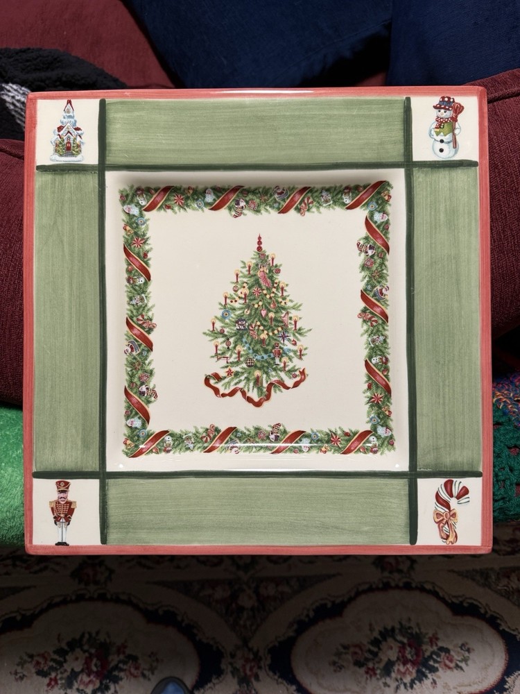 Christopher Radko Square 15”  Platter