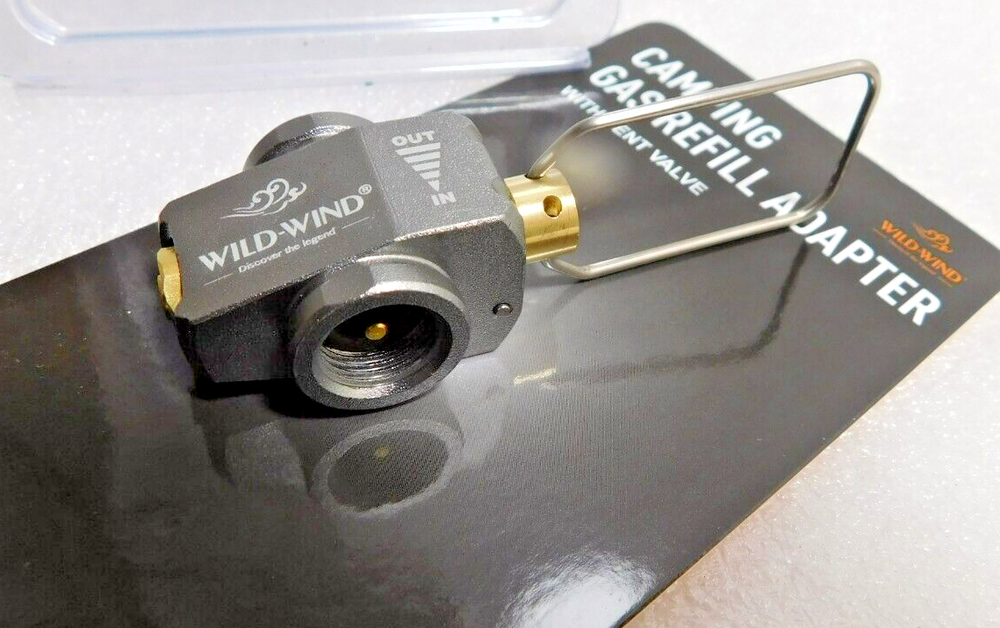 Wild Wind Camping Gas Refill Adapter