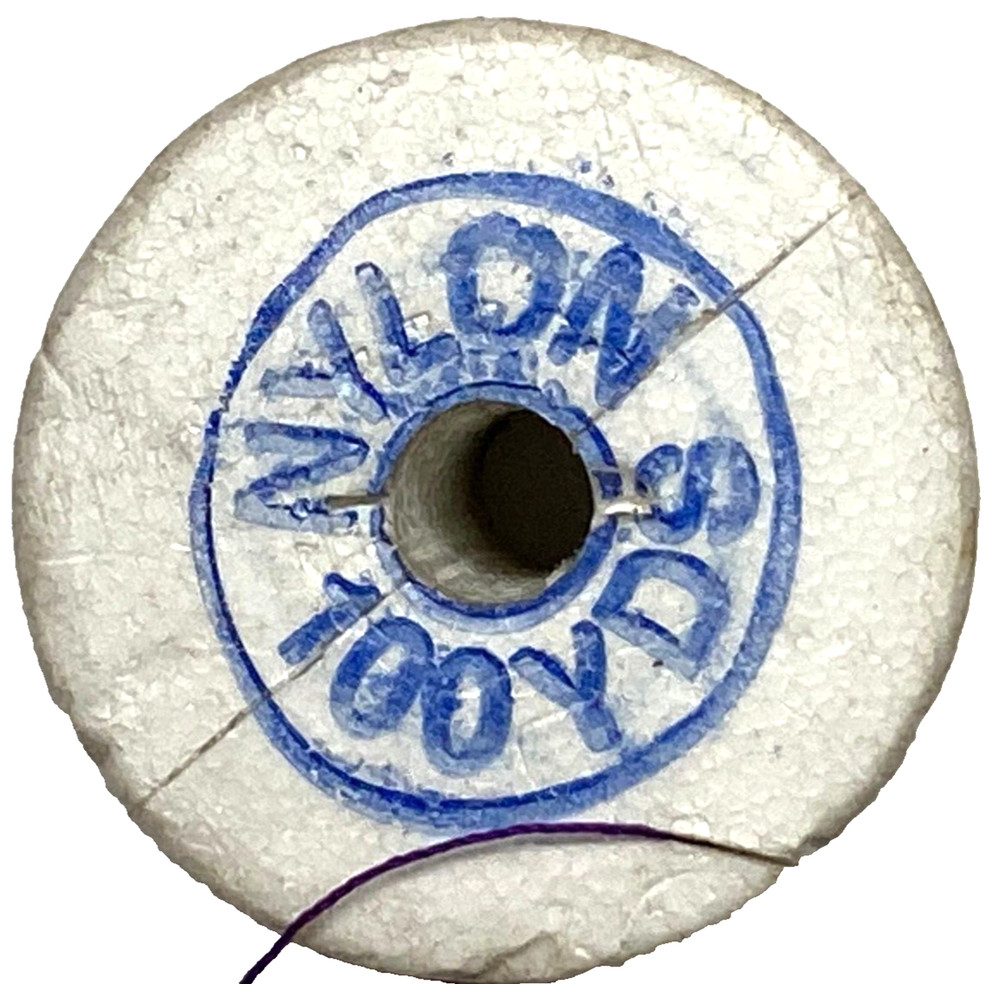 Gudebrod Nylon Thread Type D Purple 100-Yard Spool