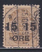 Denmark - Scott # 56, used
