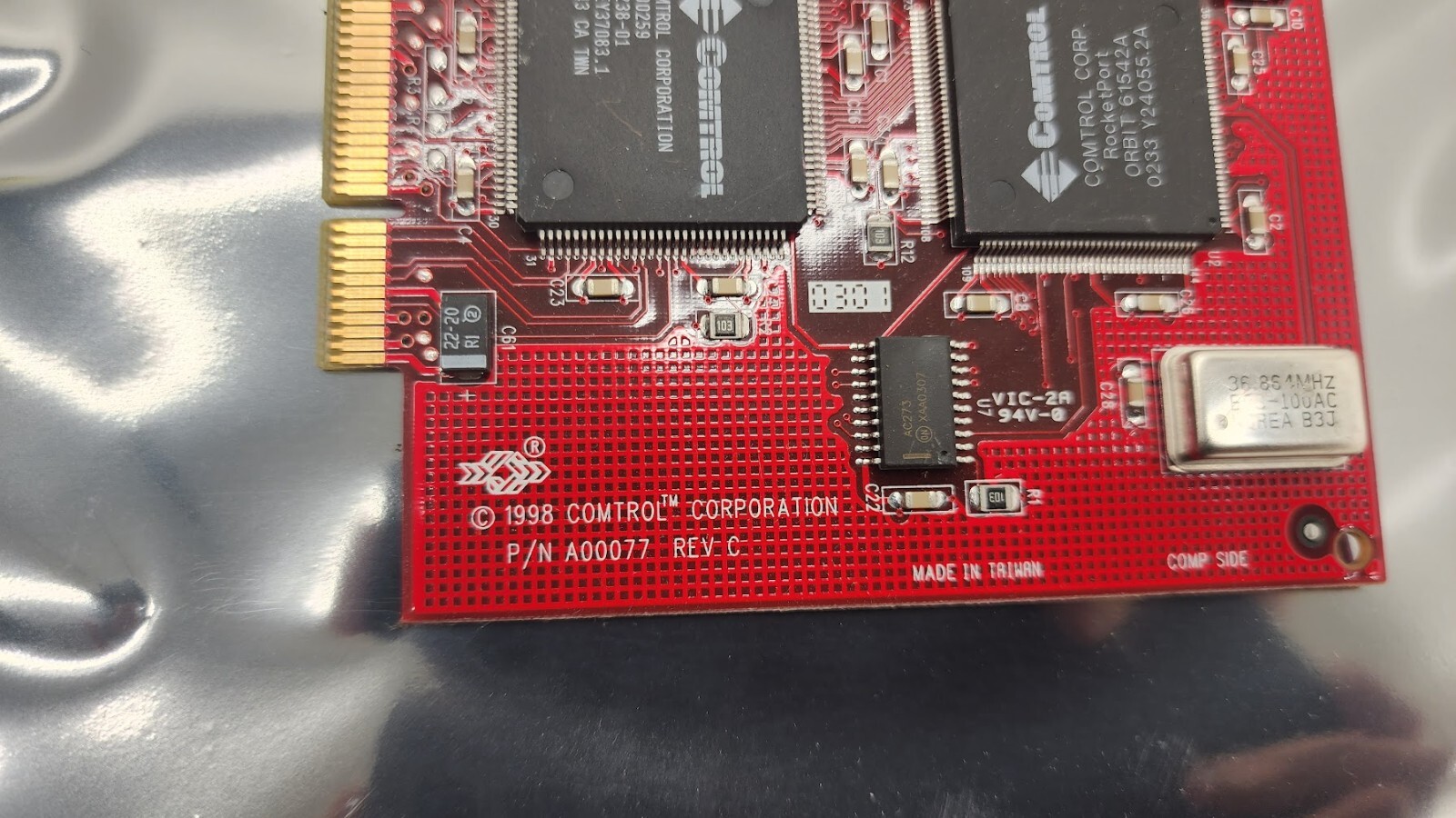 Comtrol 95850-5 95891-8 Quad / Octa RocketPort PCI Multiport Serial Adapter