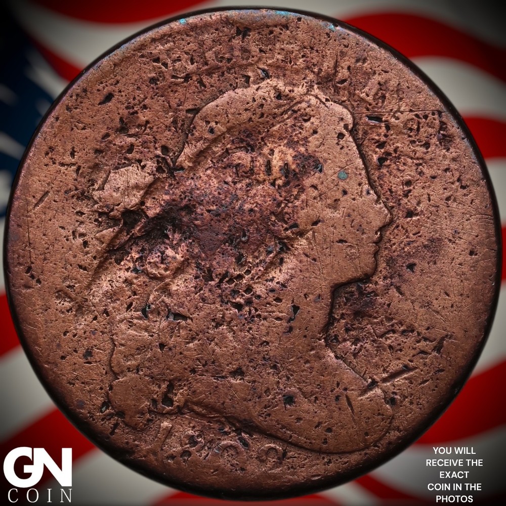 1802 Draped Bust Large Cent A0934
