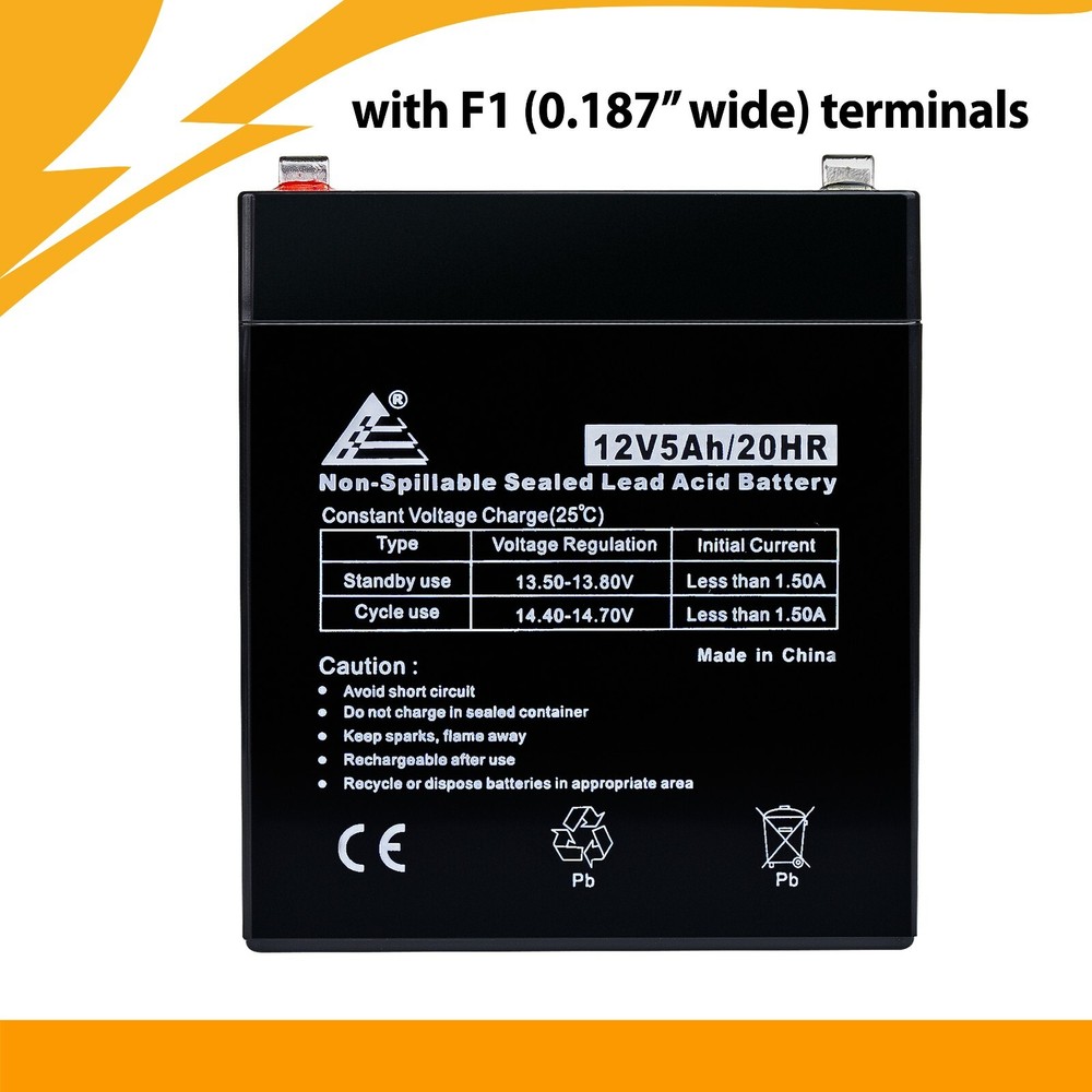 Razor E100 E125 E150 Electric Scooter SLA Replacement Battery 12V 5AH