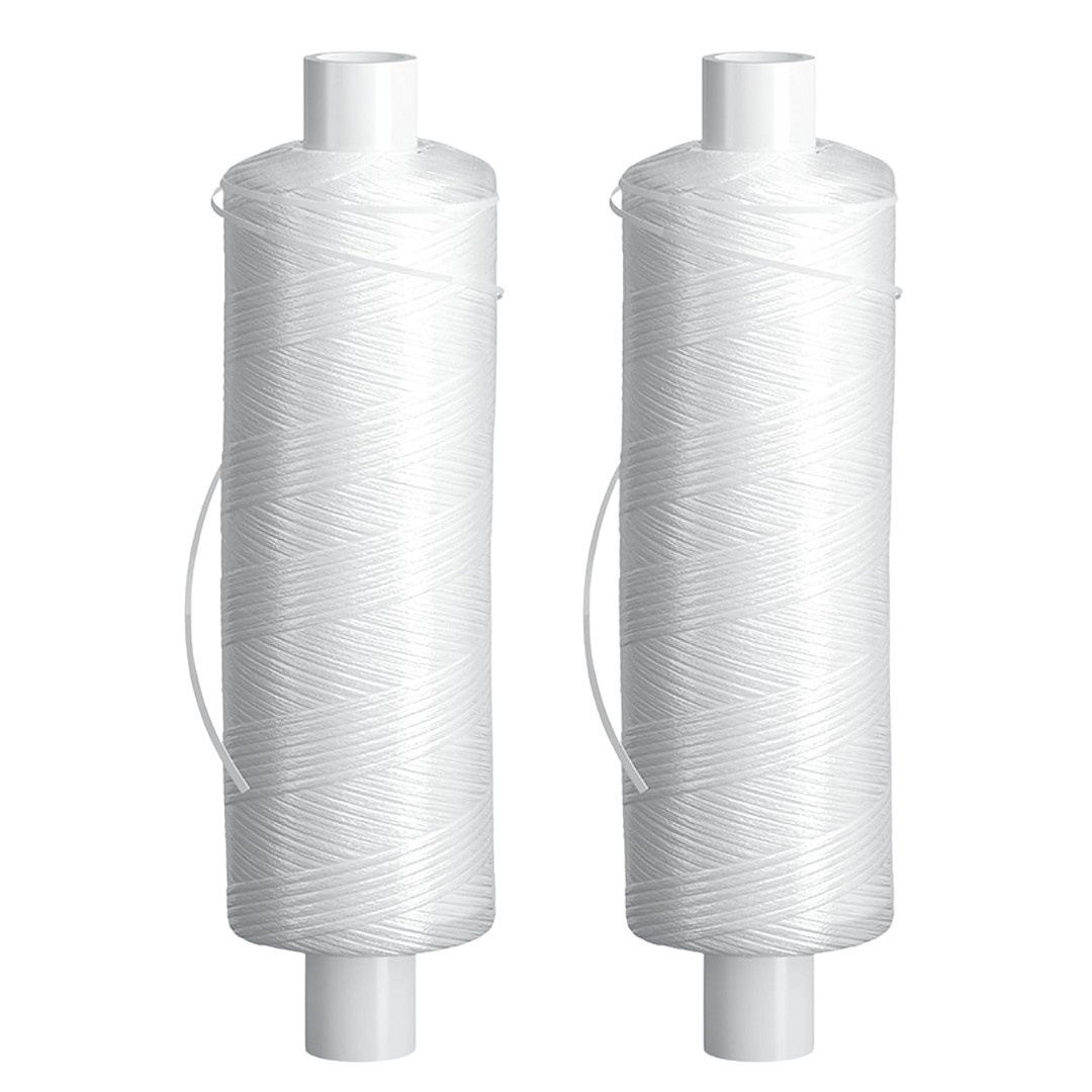 NEW VERSION! Oral-B Glide Floss Refills, 4 SPOOLS- Unflavored, Micro Textured