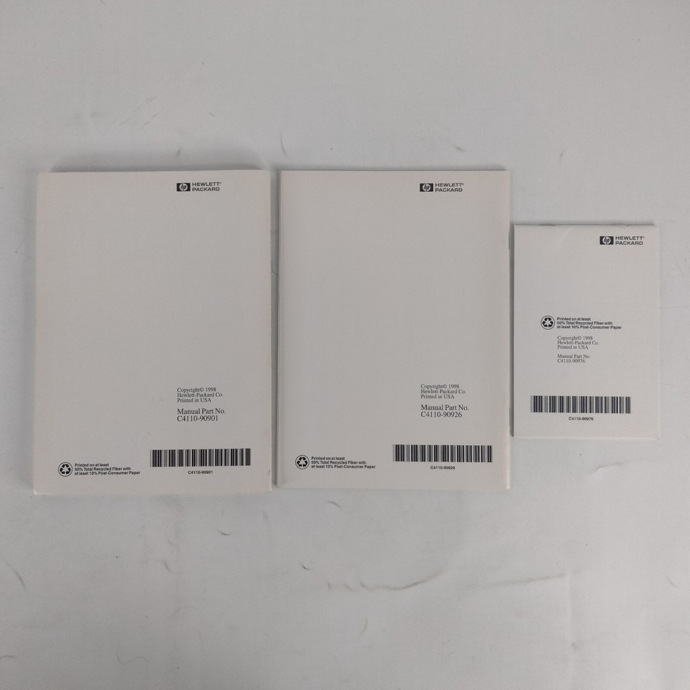 HP LaserJet 5000 User's Guide, Getting Started Guide, Quick Reference Guide