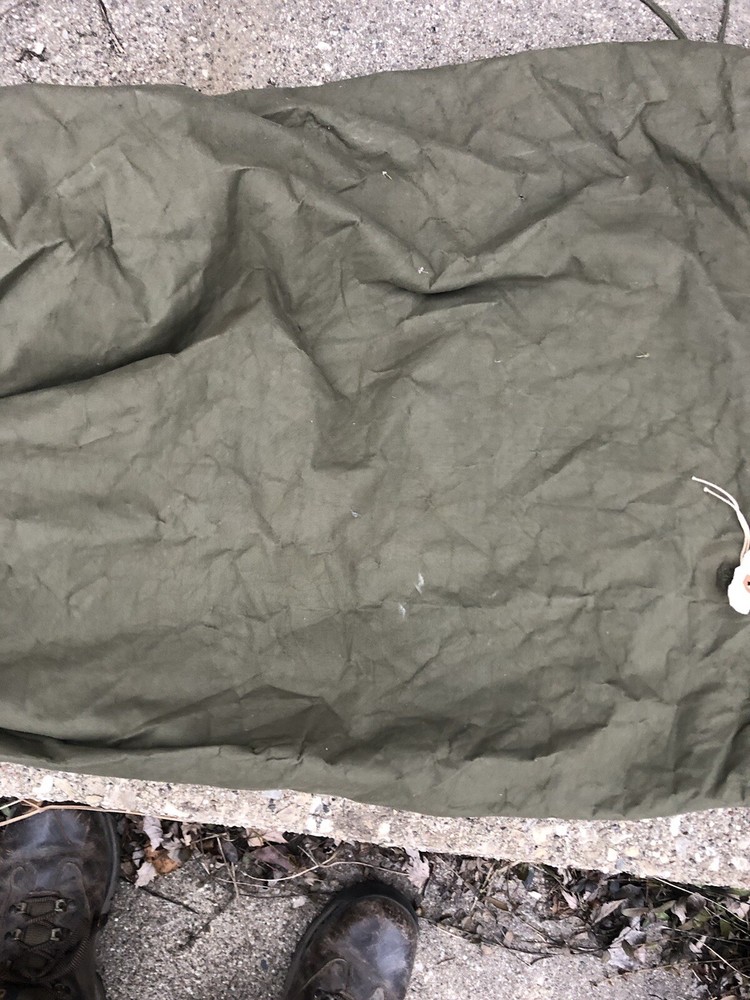 ORIGINAL WWII USGI ARMY USMC USN Rubberized invasion BAG WW2