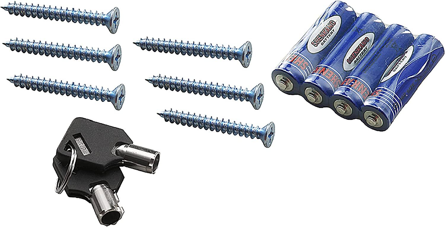 Fire Proof Electronic Wall Safe Lock Hidden Cash Jewelry Small Guns Key Security