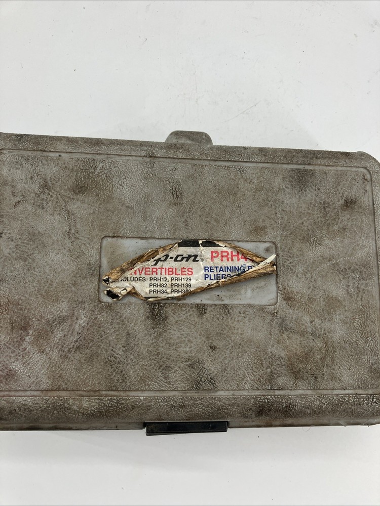 Snap On Tools Convertible Internal External Retaining Snap Ring Plier Set PRH406