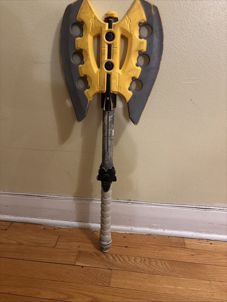 Nerf Warlock Double-Edged Foam Battle Axe Cosplay