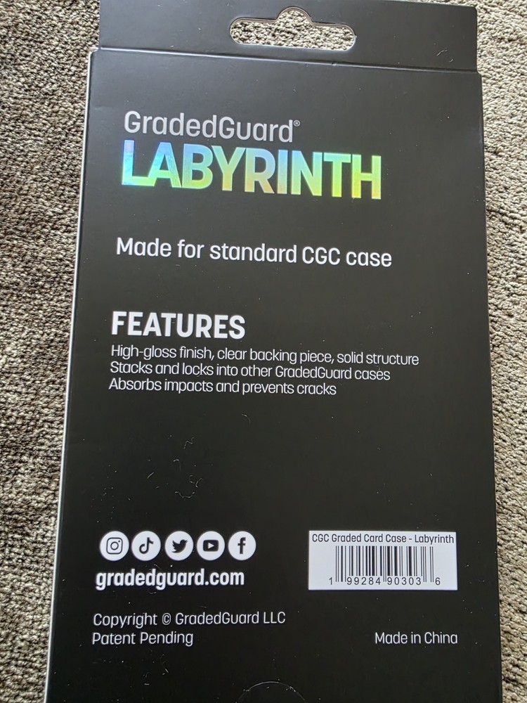 GradedGuard CGC Labyrinth Protector Limited Edition