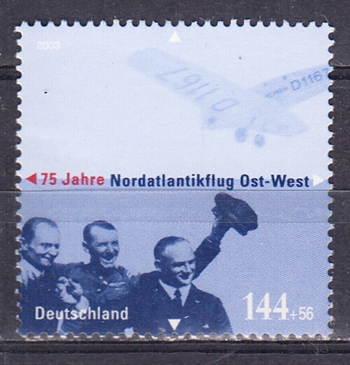 W GERMANY B920 FIRST NON STOP TRANSATLANTIC FLIGHT