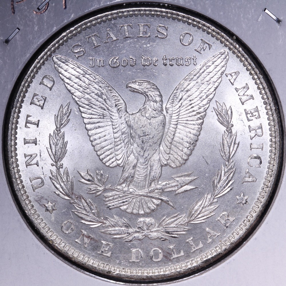 1890 Morgan Silver Dollar GEM BU *UNCIRCULATED* MS E394 DFST