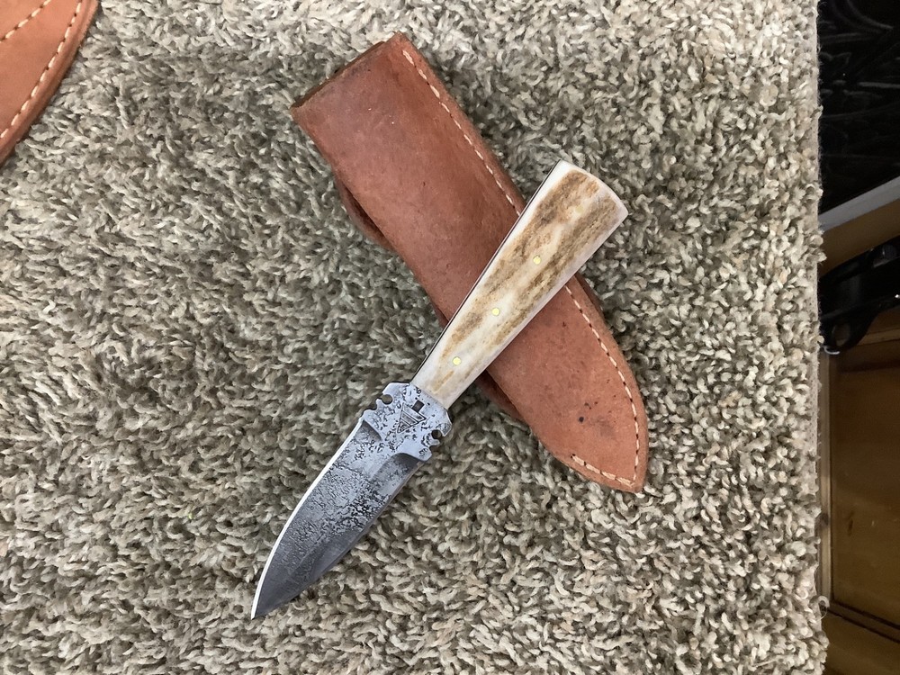 Pine Ridge Custom Boot Knife 6 With Sheath