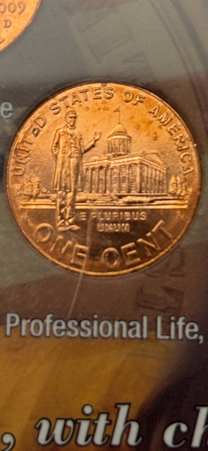 Lincoln Bicentennial Cents 1809-2009 - Five Coin Set! in case