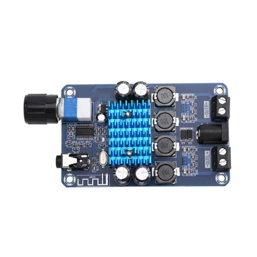 DC12-24V Digital Power Amplifier Board Class D Bluetooth 50W*2 Audio