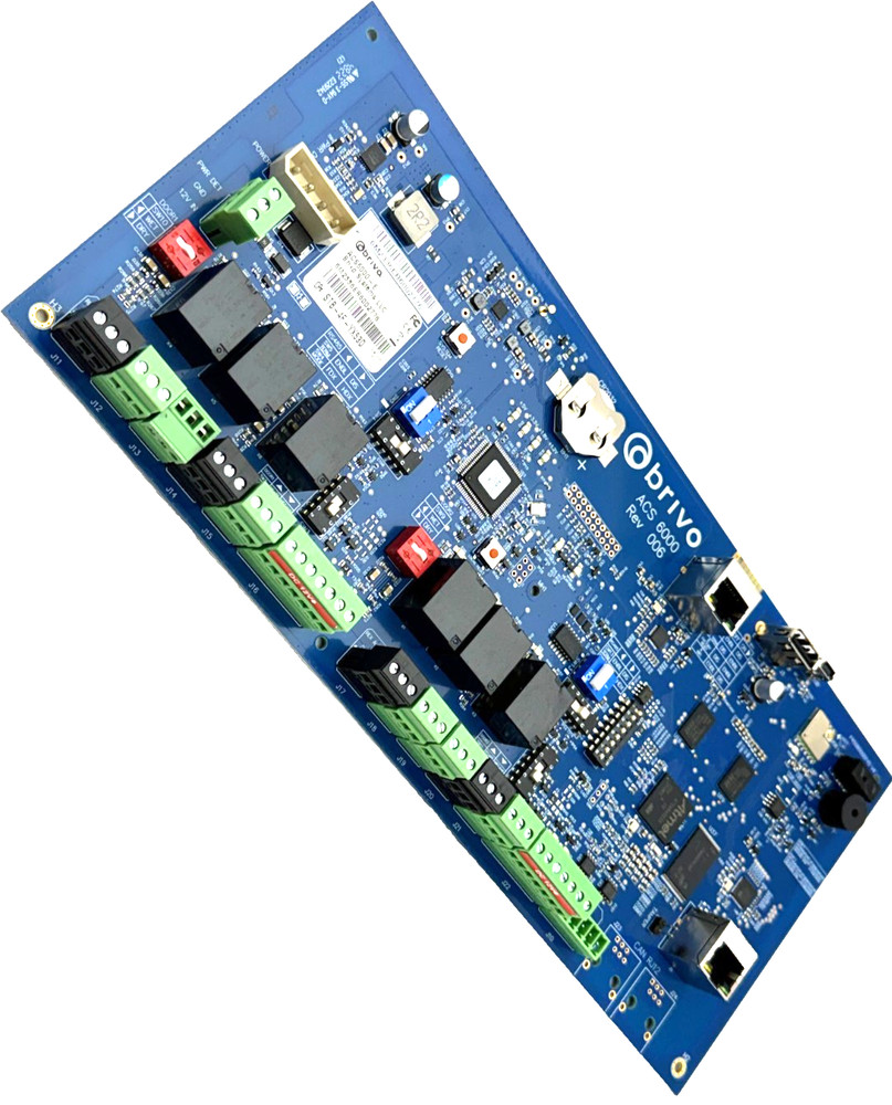 Brivo ACS6000-MBE Rev 006 Two-Reader Ethernet Control Board (Board Only) Access