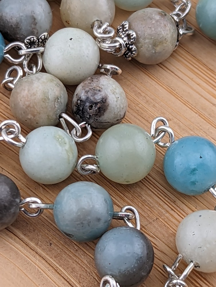Amazonite Adoration Rosary