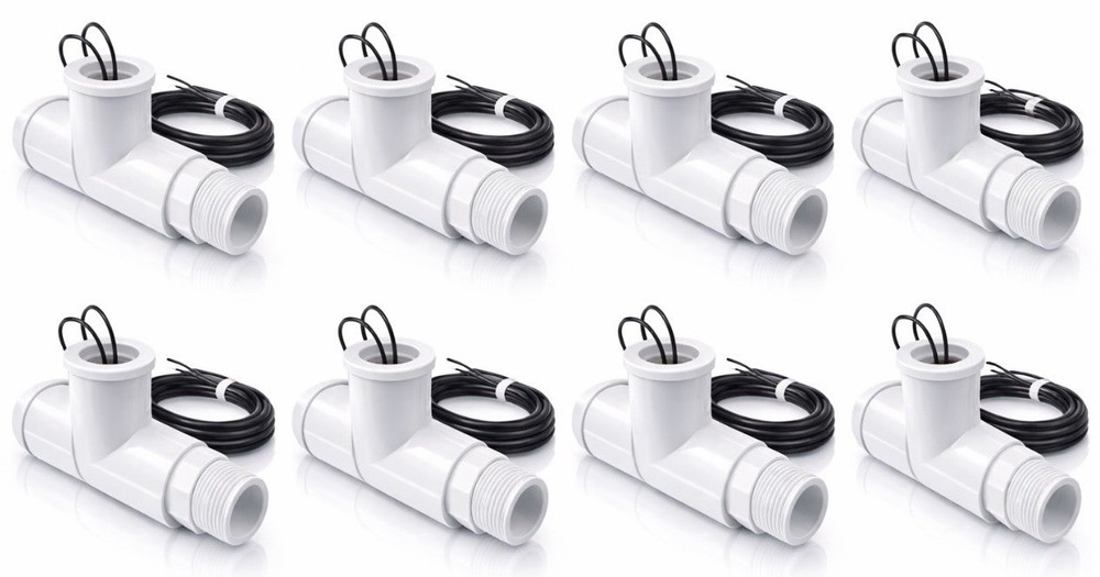 ECWB SS1 AC Float Switch HVAC Condensate Overflow Safety Shutoff Sensor (8 pack)