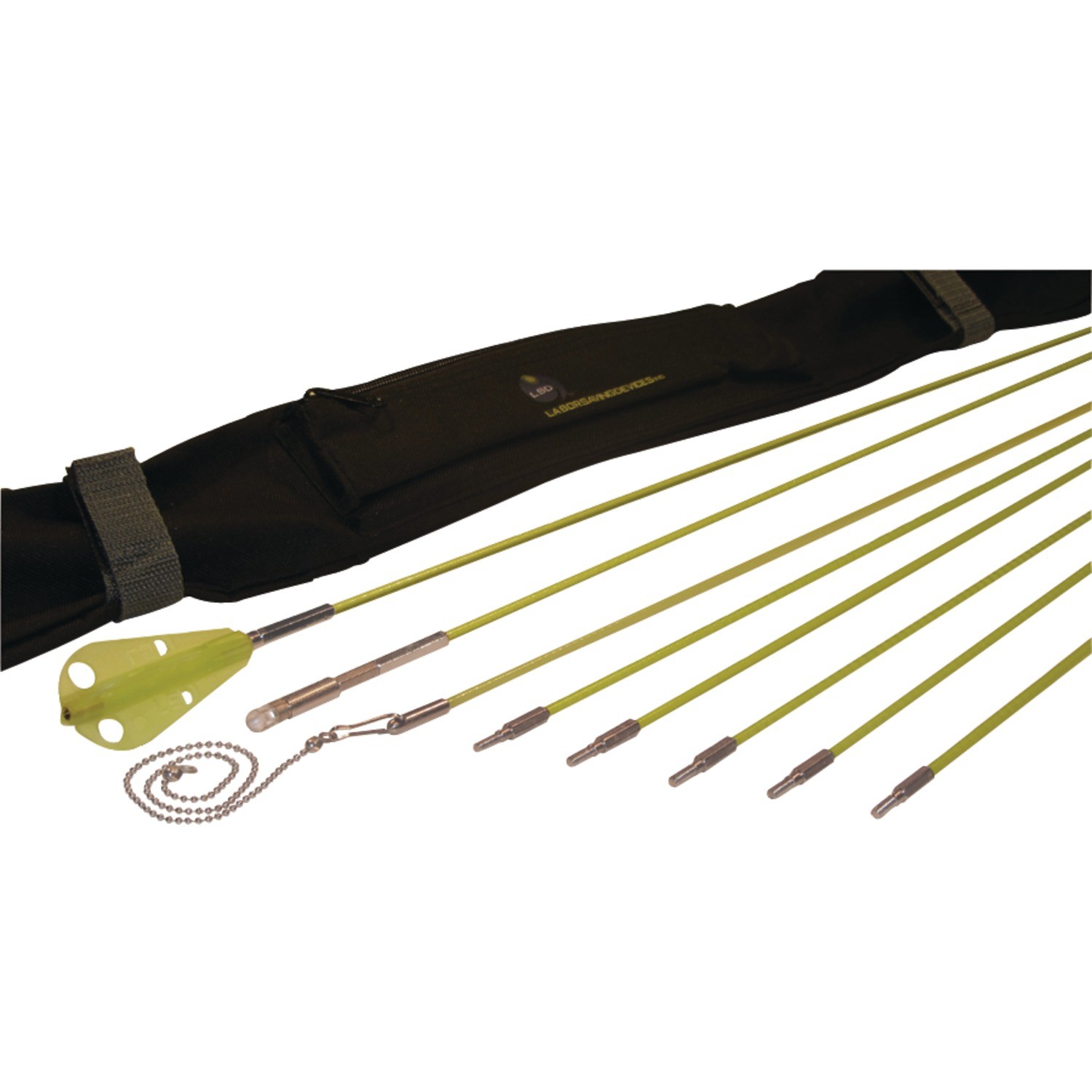 24" Creep-Zit Compact FiberFuse Wire-Running Rod Kit