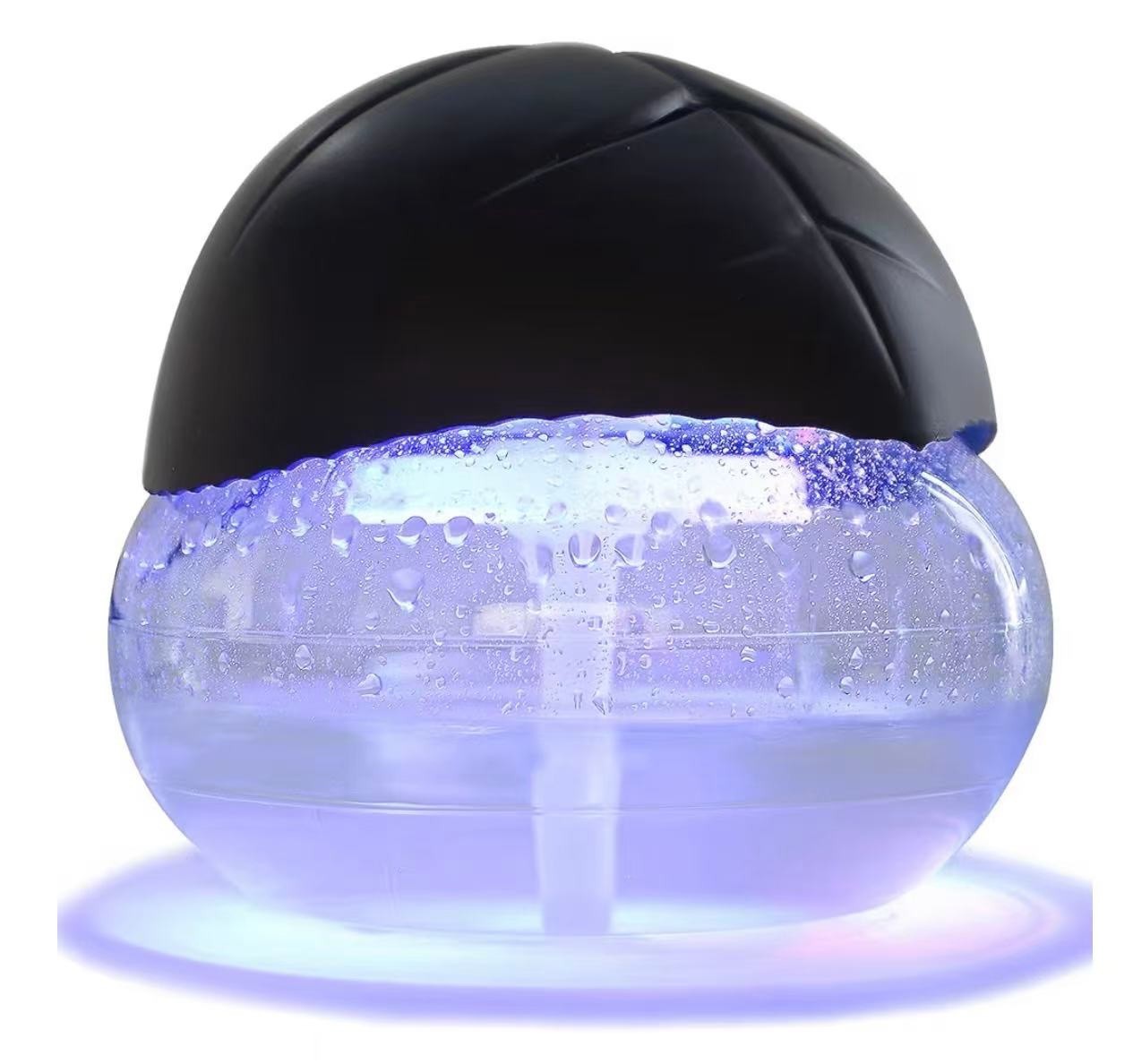 Water-Based Purifier Air Washer,Air Revitalizer,Freshener, colorful lights,Black