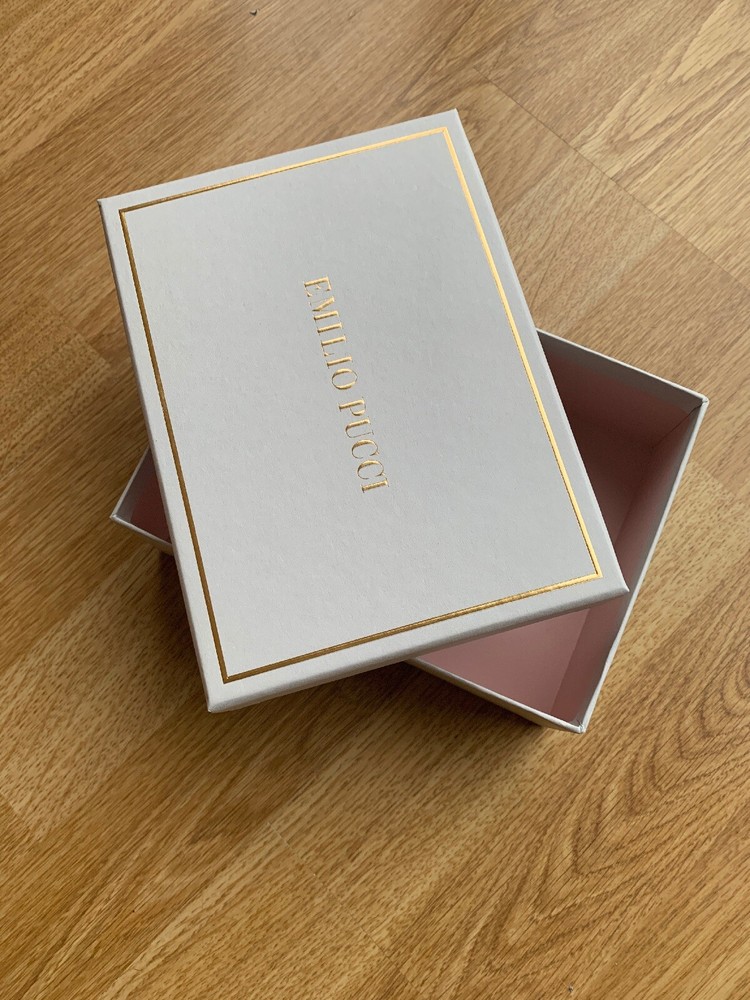 EMILIO PUCCI Gift Storage Display Empty Box Pre-loved Never Used