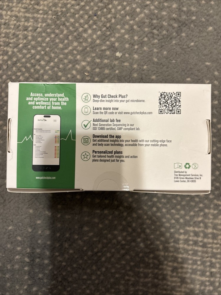 Gut Check Plus Gut Microbiome Test Blue - Additional Lab Fee