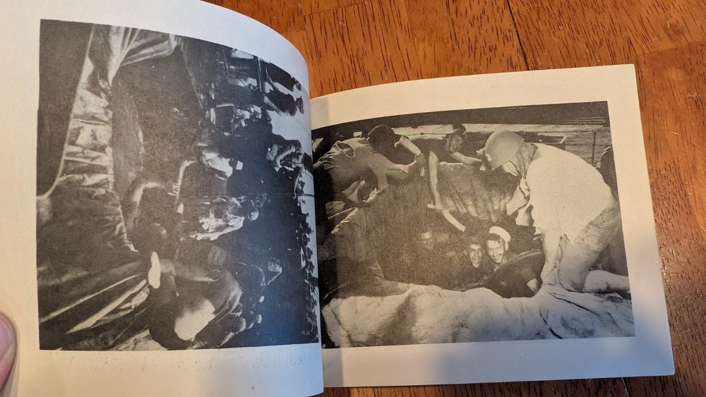 Rare Shellback Initiation U.S.S. Clytie March 1945