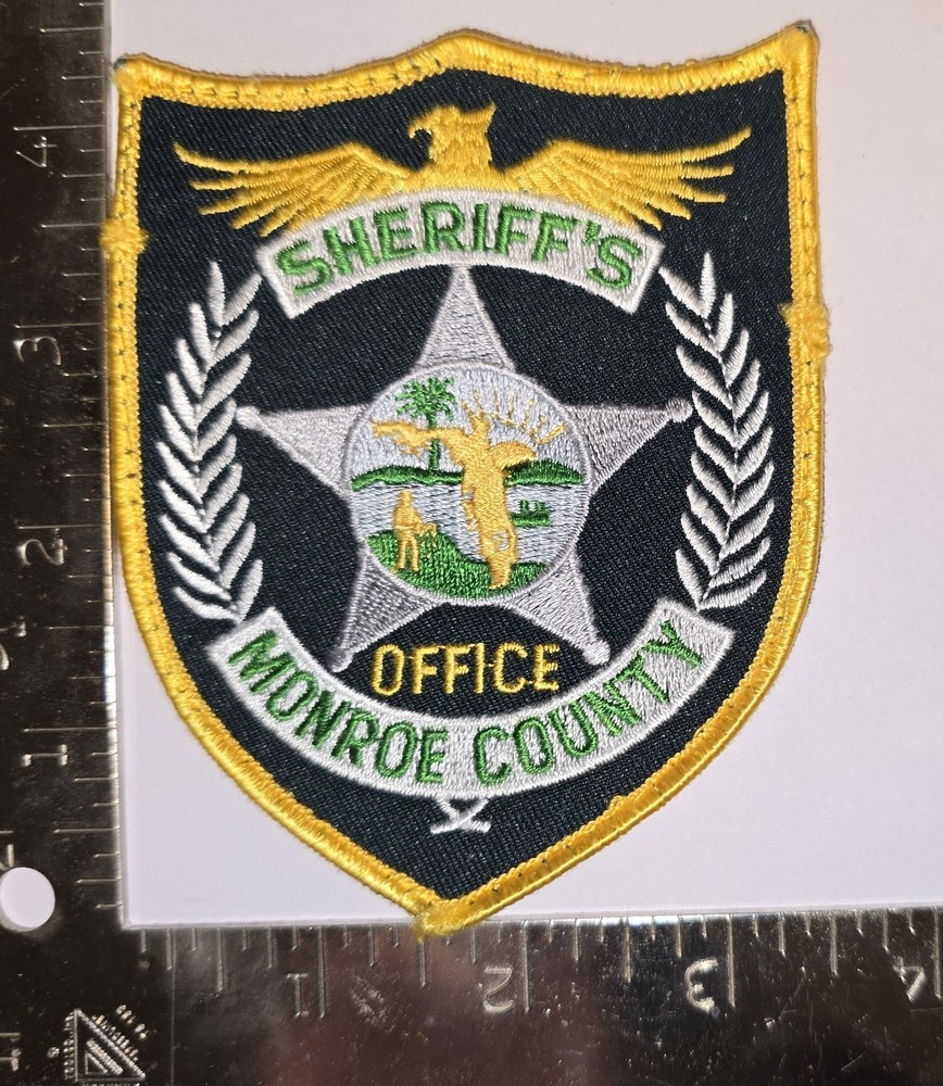 Monroe County Sheriff Patch – Florida FL – Sheriff’s Office Eagle Star