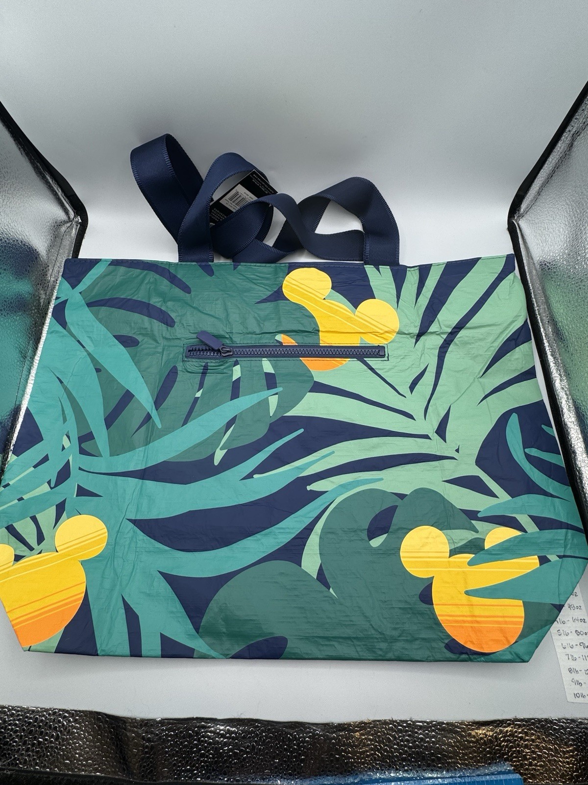 *New Disney Aulani Aloha Collection X Splash Proof Zipper Tote Mickey Bag