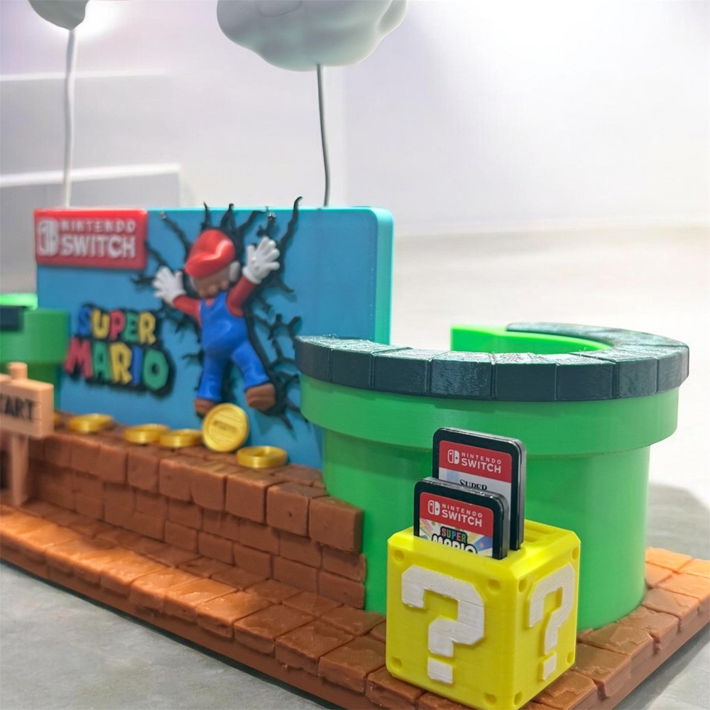 Nintendo Switch 2 Super Mario Style Charging Dock -Unique Design