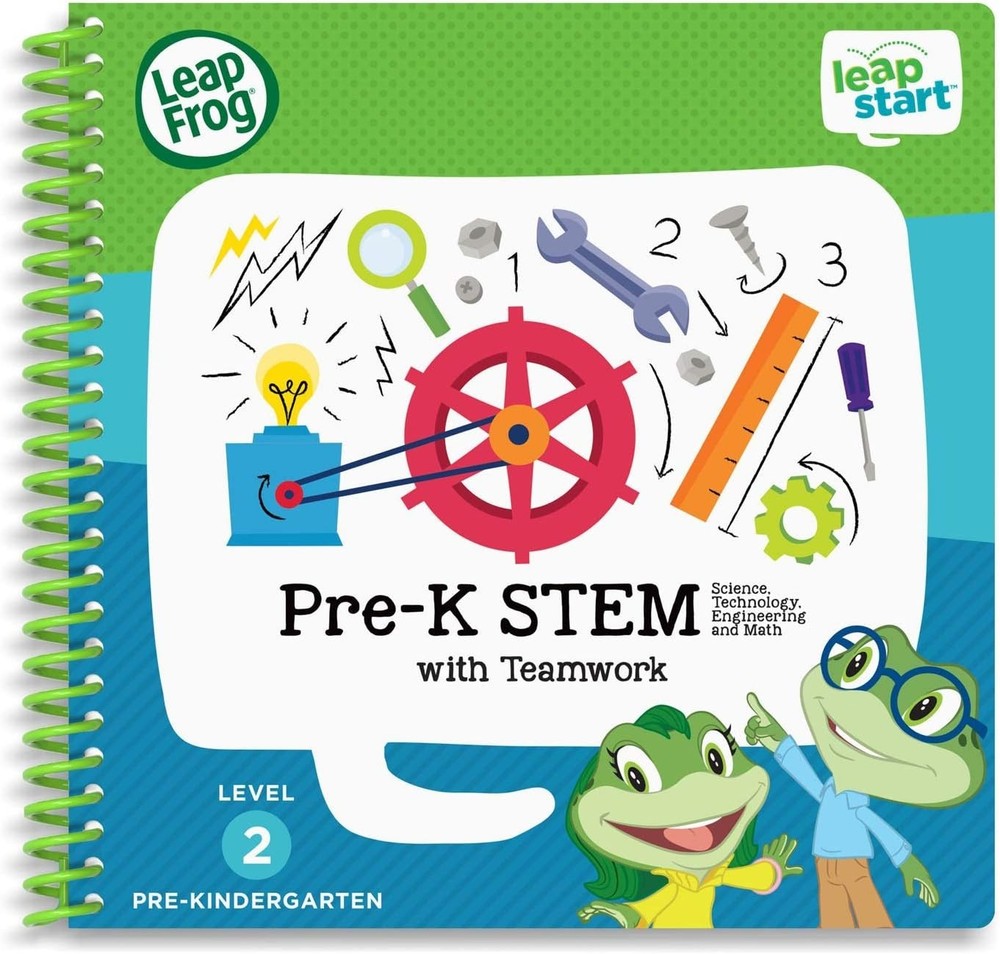 LeapStart Pre-Kindergarten Activity Book: Pre-K STEM Science, Technology, Eng...