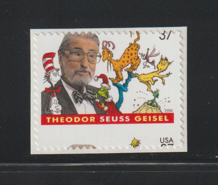 US EFO ERROR Stamps #3835 Dr. Seuss: Nice Die cut shift! MNH