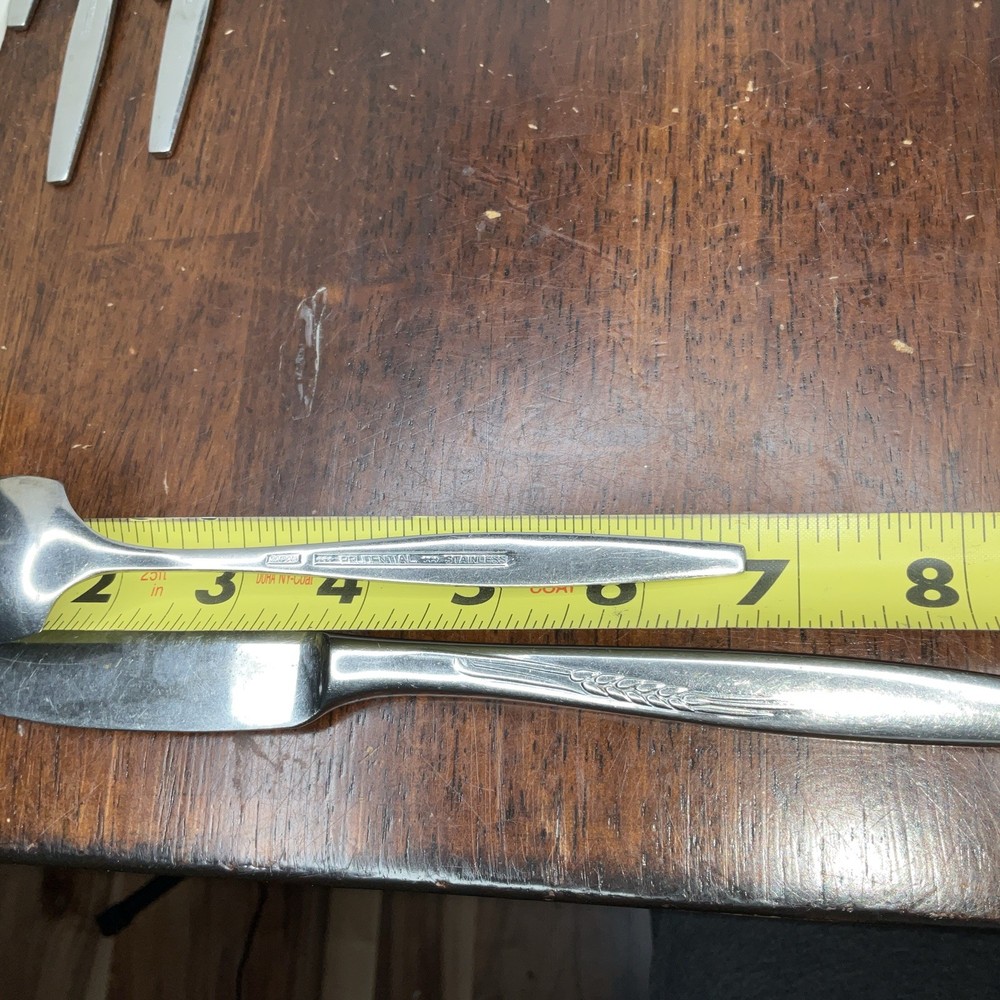 Prudential Stainless “Wheat Sprig” Flatware 30 PC Set