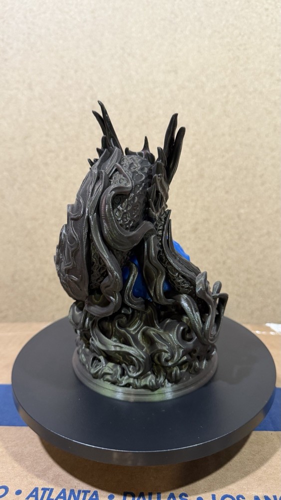 Moon Dragon sculpture
