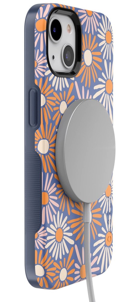 Casely iPhone 13 Case Spring Forward Daisy Floral MagSafe Compatible Bold Protec